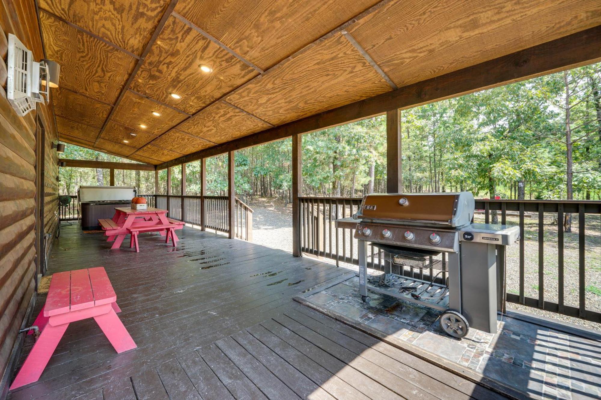Penny Lane Lodge Broken Bow Cabin Less Than 6 Mi To Lake Экстерьер фото