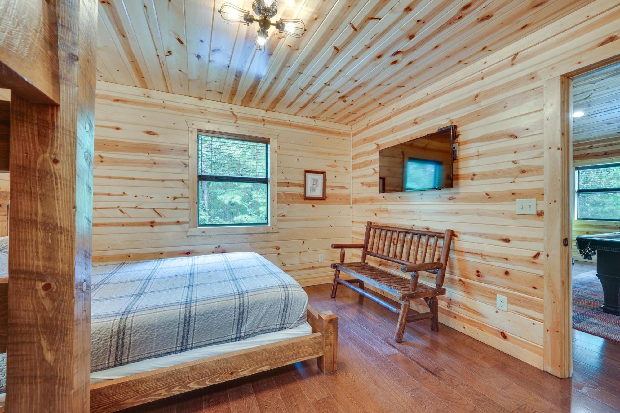 Penny Lane Lodge Broken Bow Cabin Less Than 6 Mi To Lake Экстерьер фото