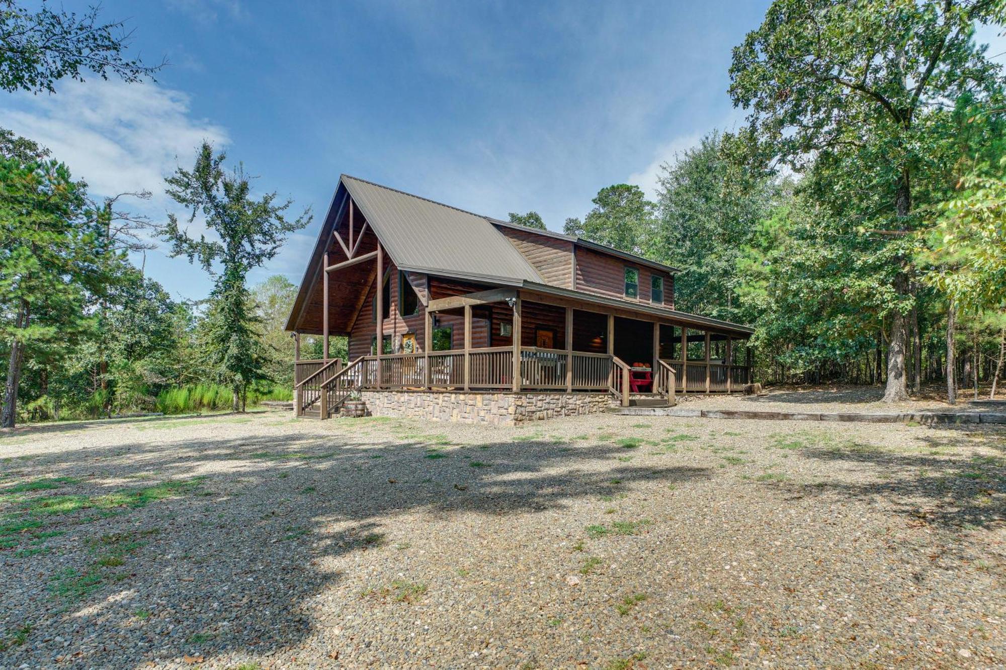 Penny Lane Lodge Broken Bow Cabin Less Than 6 Mi To Lake Экстерьер фото
